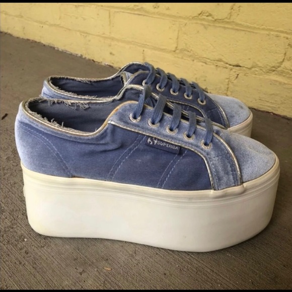 Superga Platform Sneakers 6.5 - Picture 2 of 11